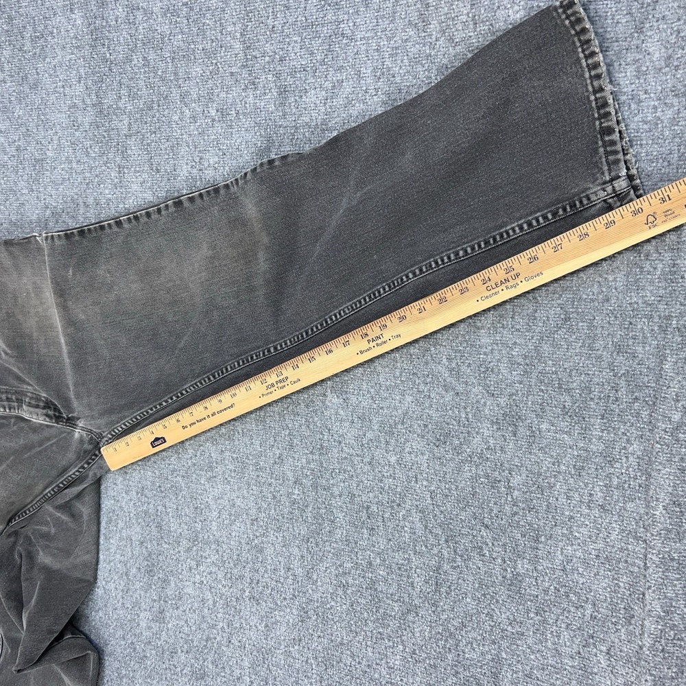 Vintage Levis 505 Jean Men 34x30 Black Regular Straight Fade Made in USA 90s Y2K - Picture 3 of 10